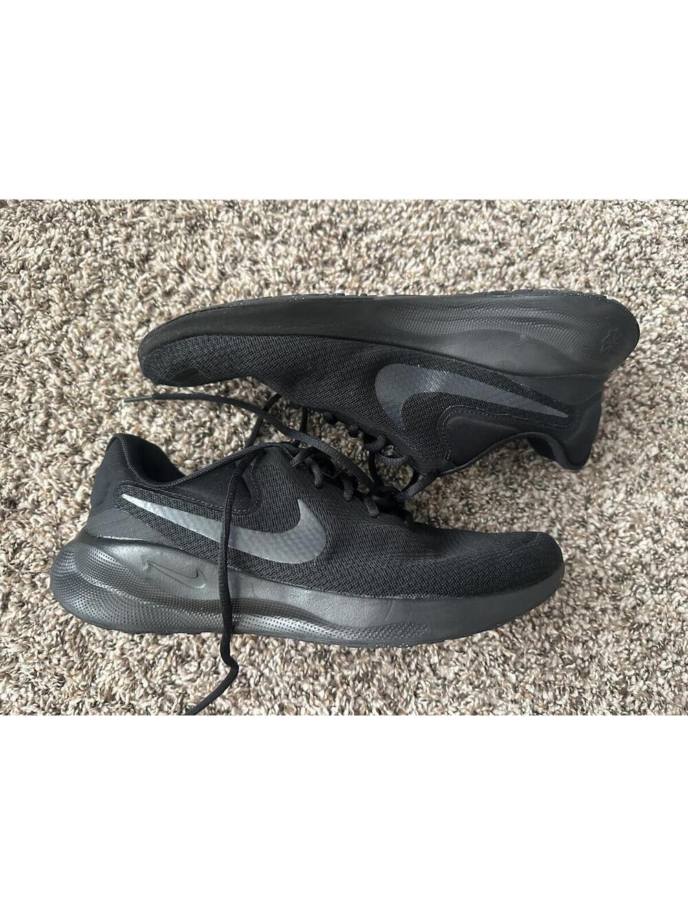 Nike Mens Revolution 7 Fb2207-005 Black Running work Shoes Size 9.5